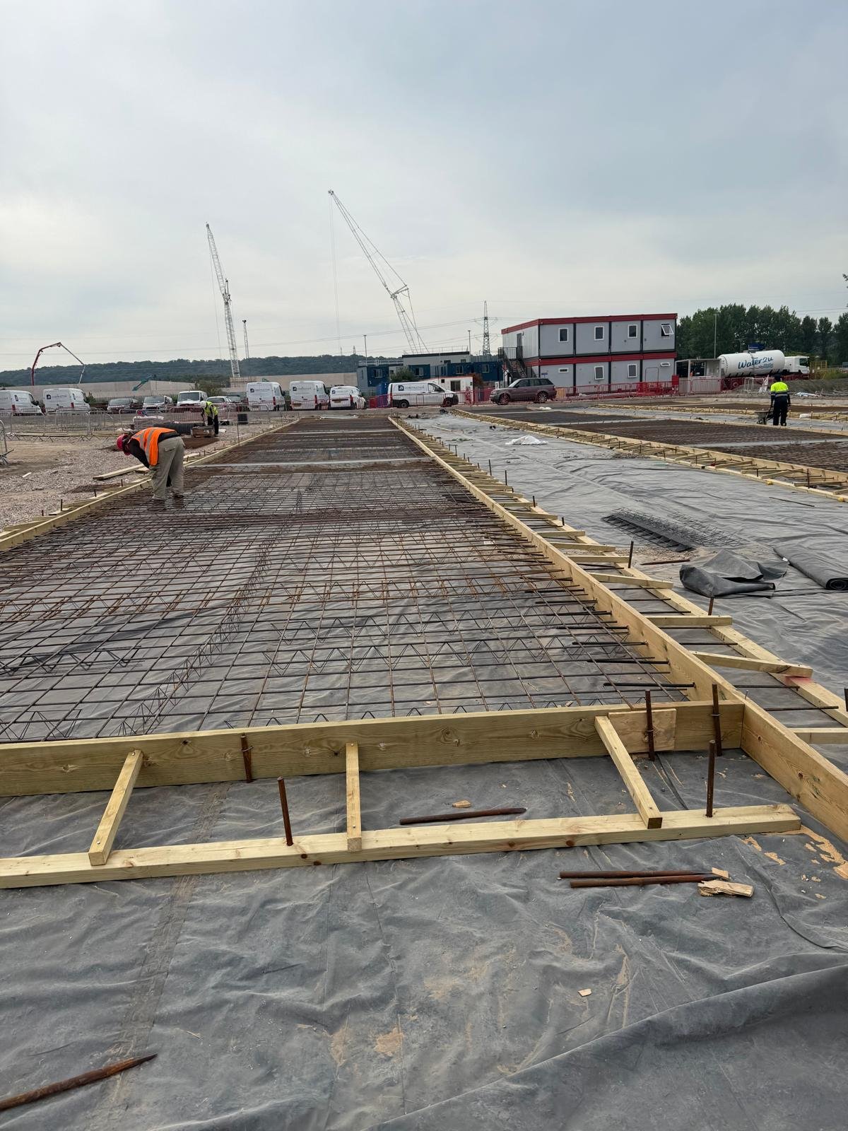 Full subcontract package including site prep and foundations