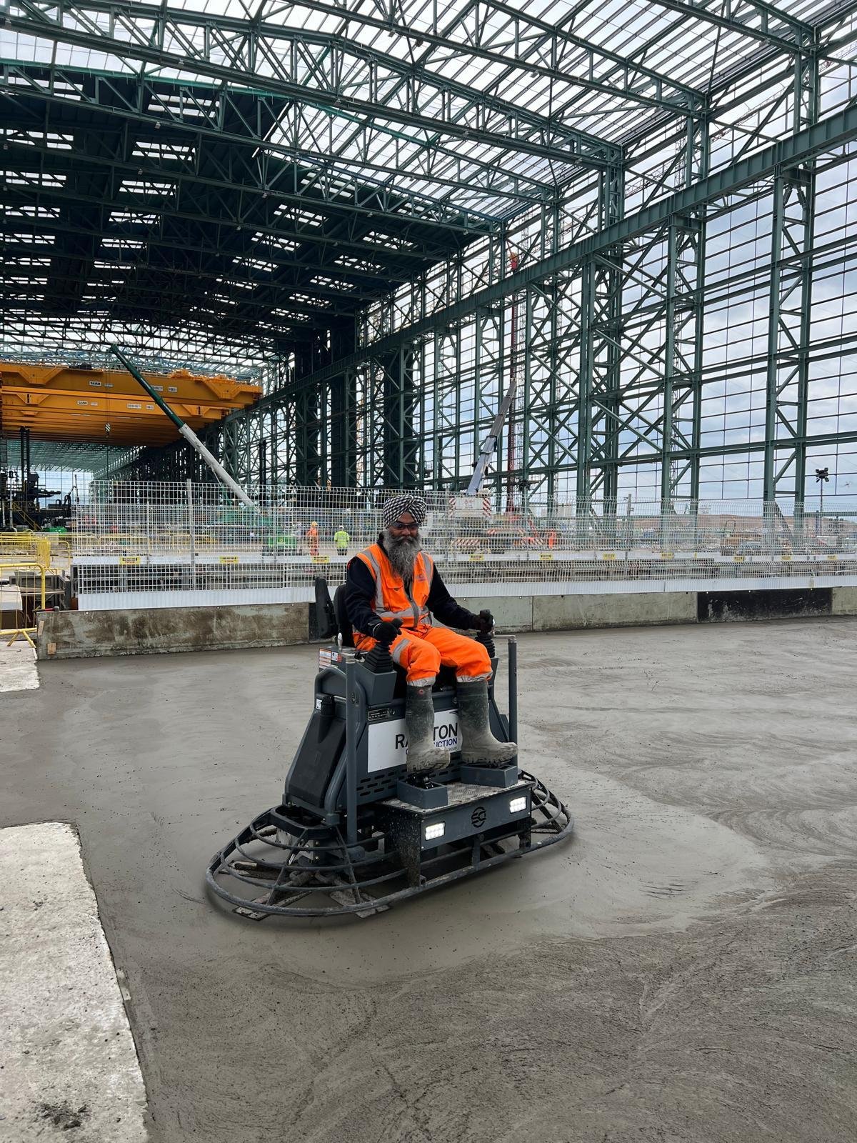 RC frame and concrete finishing package